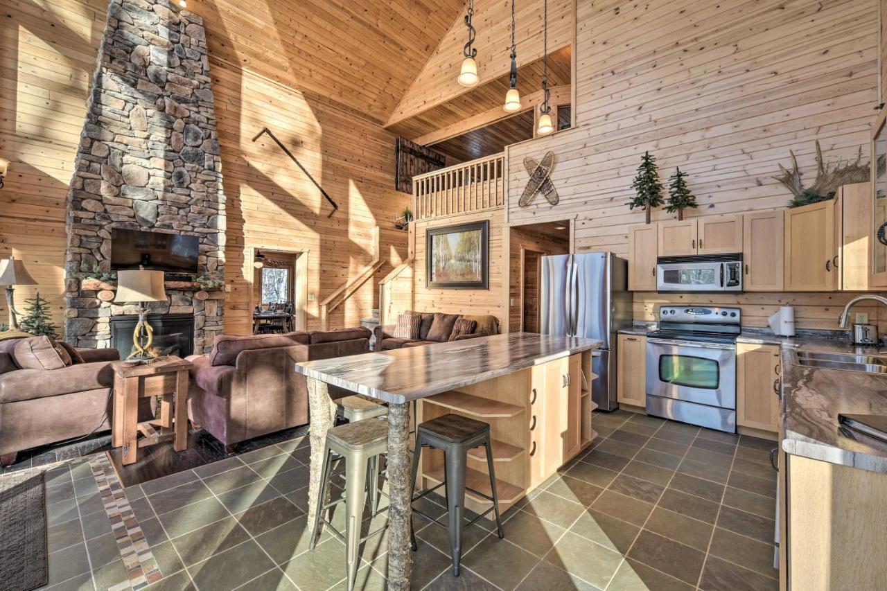 Scenic Hayward Lake View Retreat With Fire Pit Exterior foto